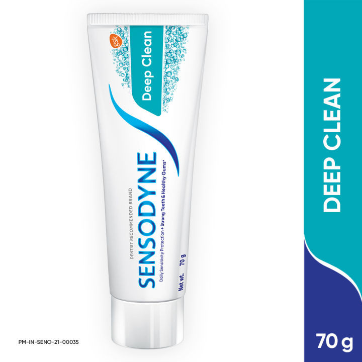 Sensodyne Toothpaste Deep Clean - 70gm