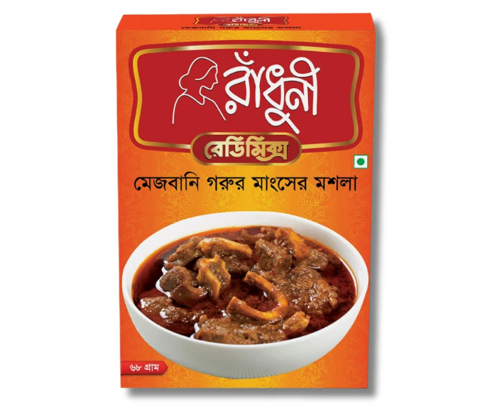 Radhuni Mejbani Beef Masala 68gm