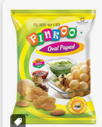 Pinkoo oval papad (Fuchka)