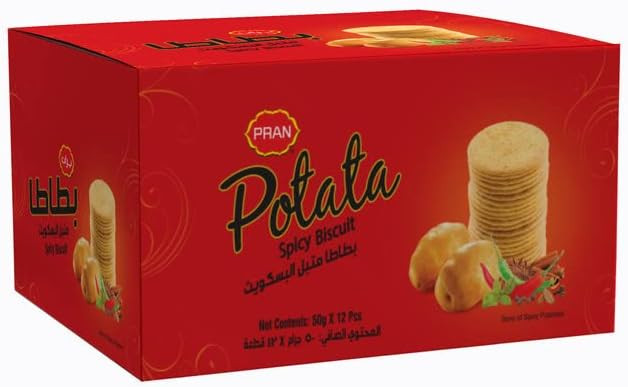 Potata Spicy Biscuits 26Pc
