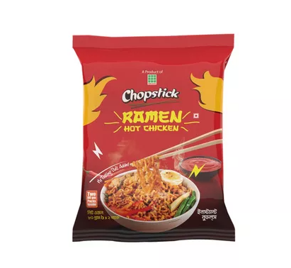 Chopstick Ramen Hot Chicken Instant Noodles 2 pack 160gm