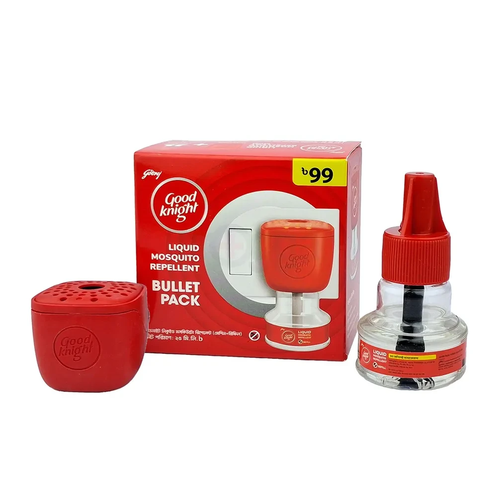 Godrej Good Knight Liquid Mosquito Repellent Bullet Pack 25ml