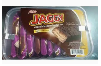 JAGGY chocolate coated wafer bar
