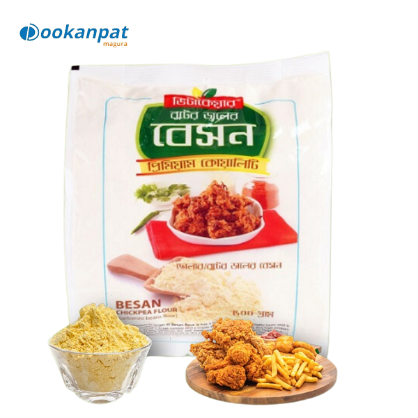 Vitacare Besan (Poly Pack) Chickpea Flour 500gm |