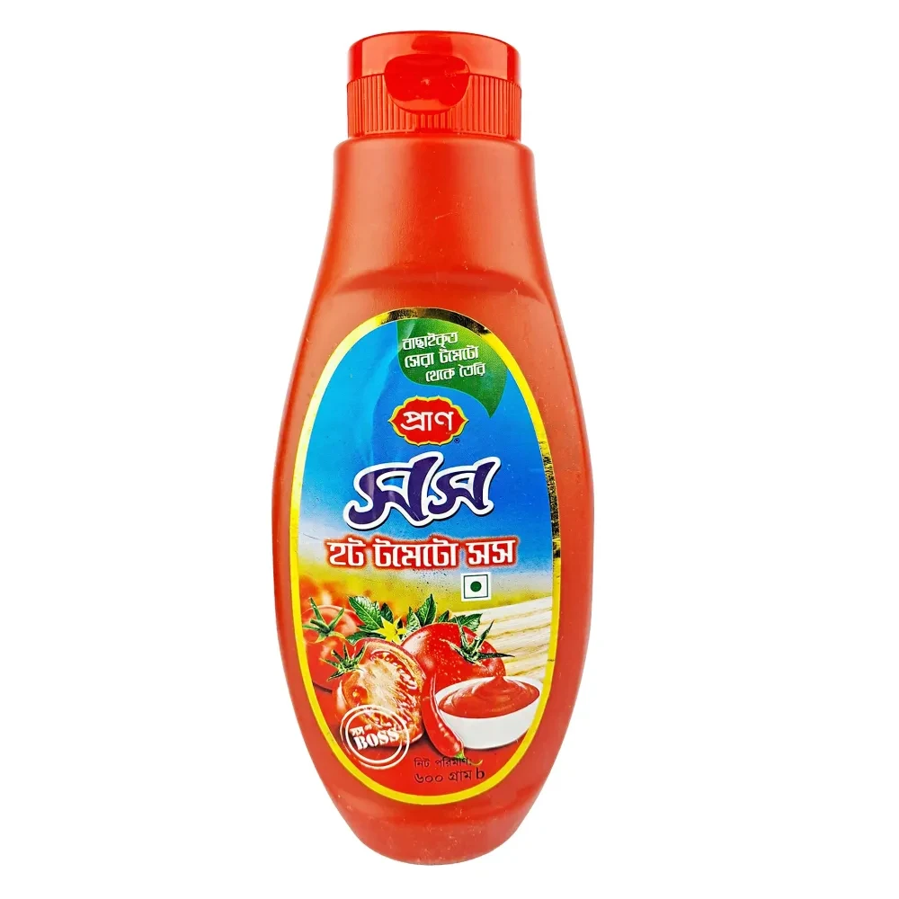 Pran Hot Tomato Sauce 600 gm