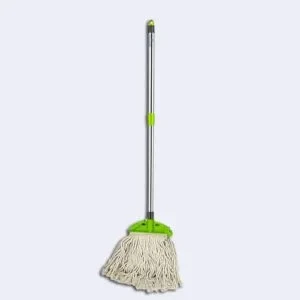 Alpha refillable flat cotton mop