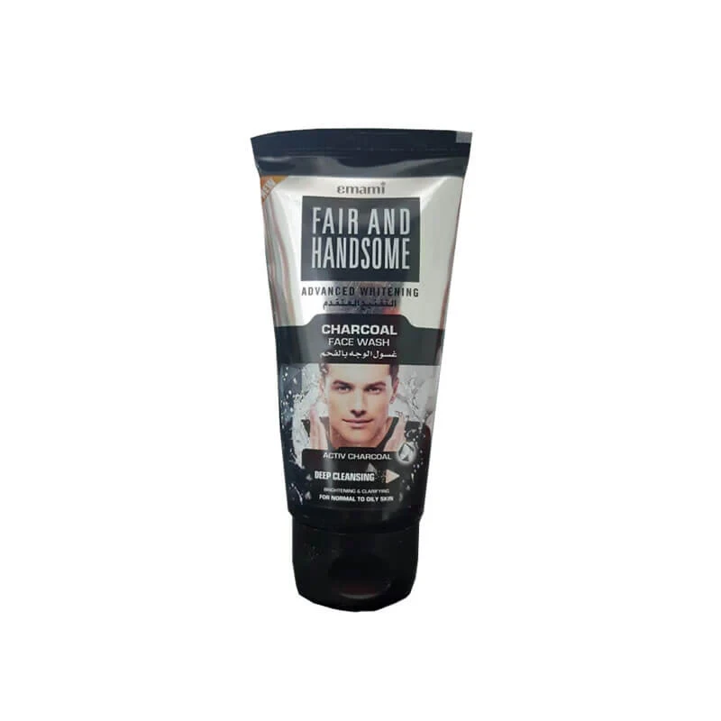 Fair And Handsome Charcoal Detox Instant Radiance Face Wash