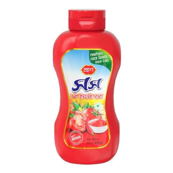 Pran Hot Tomato Sauce Plastic Jar 750gm