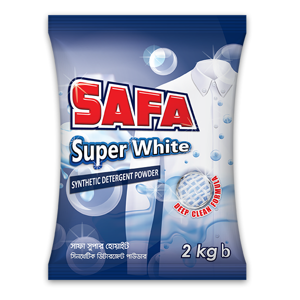Safa Super White Detergent Powder 2 kg