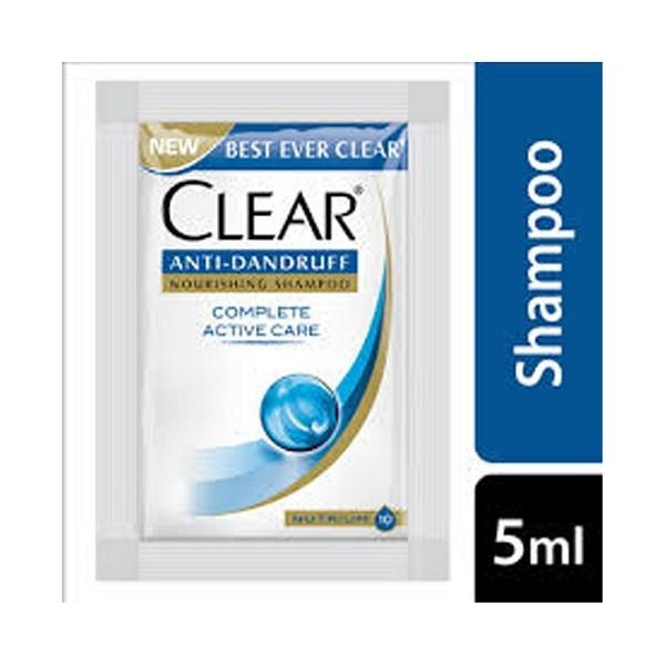 Clear shampoo mini pack