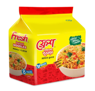 FRESH INSTANT NOODLES (8 pcs pack) 496 gm