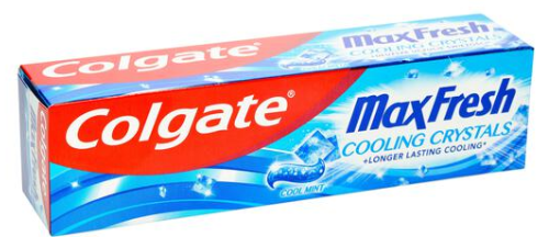 colgate maxfresh toothpaste(peppermint ice)