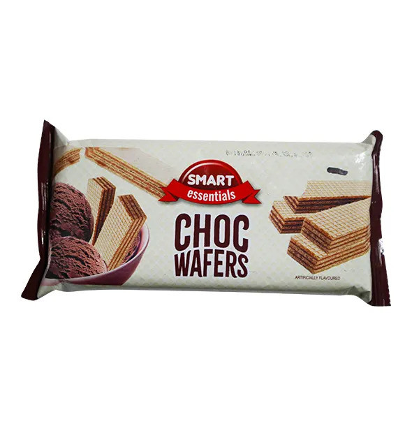 Smart Essential Choc Wafers 100GM