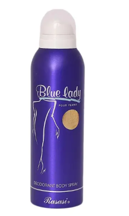 Blue Lady Pour Femme Deodorant Body Spray 200ml