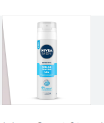 Nivea Men Shaving Gel( sensitive Cool)