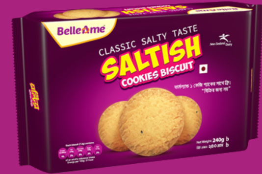 Belle saltish cookies biscuit