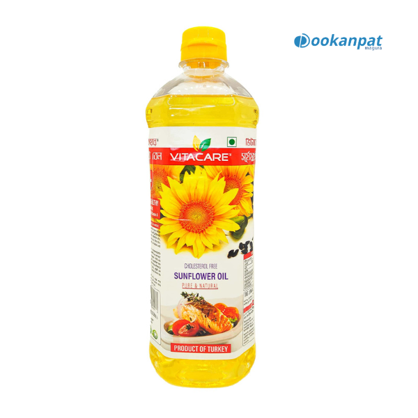 Vitacare Sunflower Oil 1 Litre (PET Bottle)