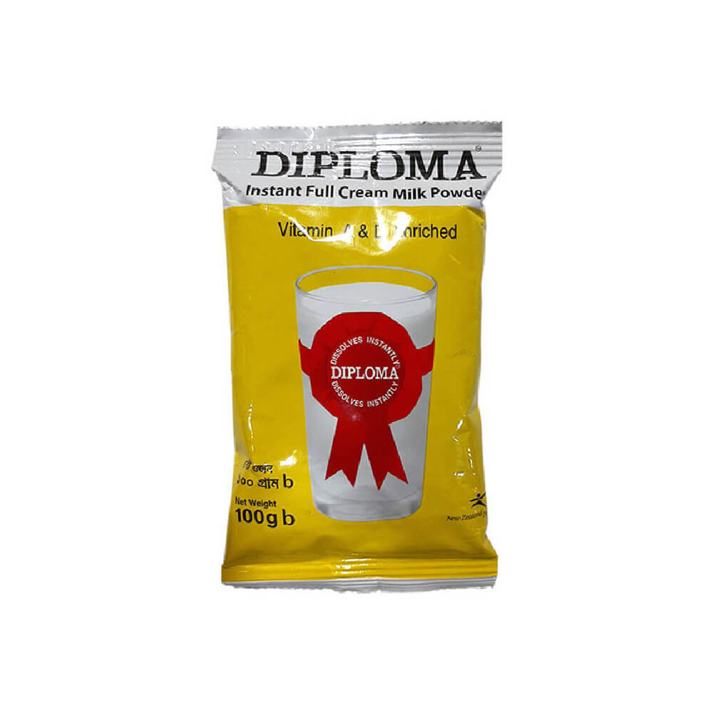 Diploma 100 gm Instant Full Cream Milk