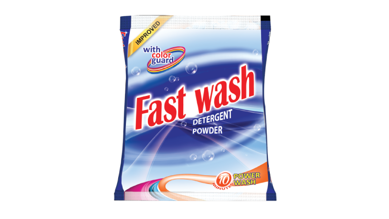 Fast Wash Detergent Powder 500gm