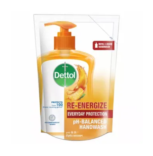 Dettol Handwash Re-Energize Liquid Refill 170 ml