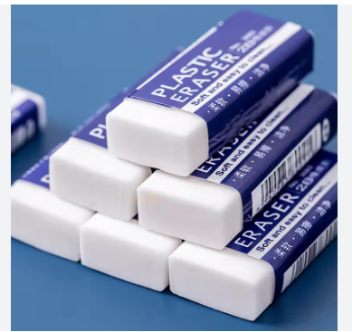 White Soft 2B Eraser - Perfect for Sketches & Promotions