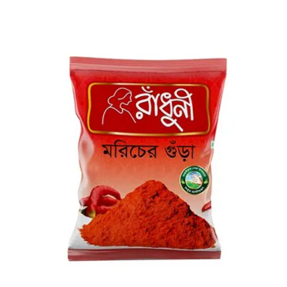 Radhuni Chilli (Morich) Powder 100g