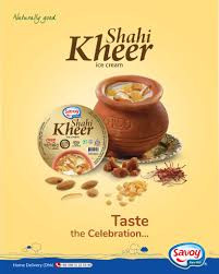 Savoy Shahi Kheer Ice Cream.