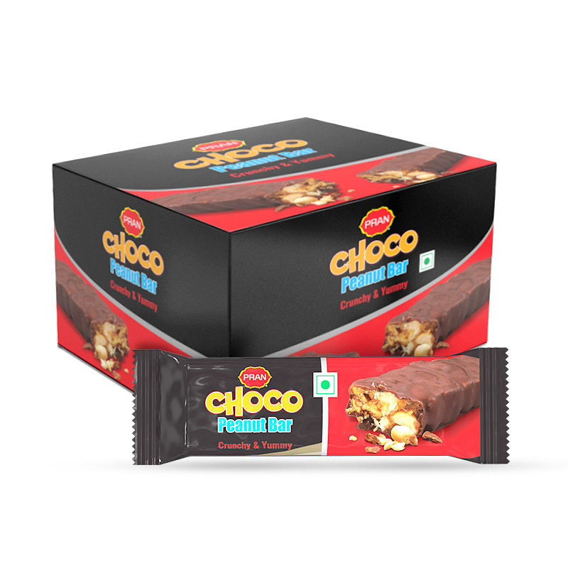 PRAN Choco Peanut Bar pack